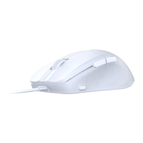 Turtle Beach Pure SEL - Souris gaming ergonomique ultralégère RGB, capteur optique DPI 8K, touches mécaniques, système de prétension, patins en PTFE pur, éclairage RGB Blanc