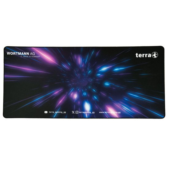 Wortmann AG TERRA 2810724 tapis de souris Tapis de souris de jeu Noir