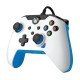 PDP Manette filaire: Ion blancPour Xbox Series X|S, Xbox One et Windows 10/11