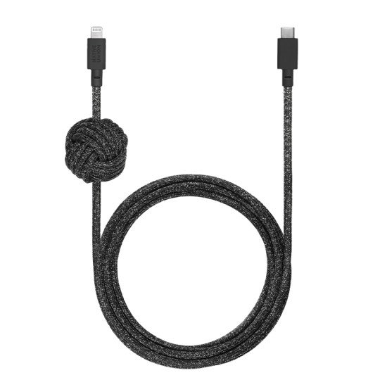 Native Union Night Cable 3 m Noir, Gris