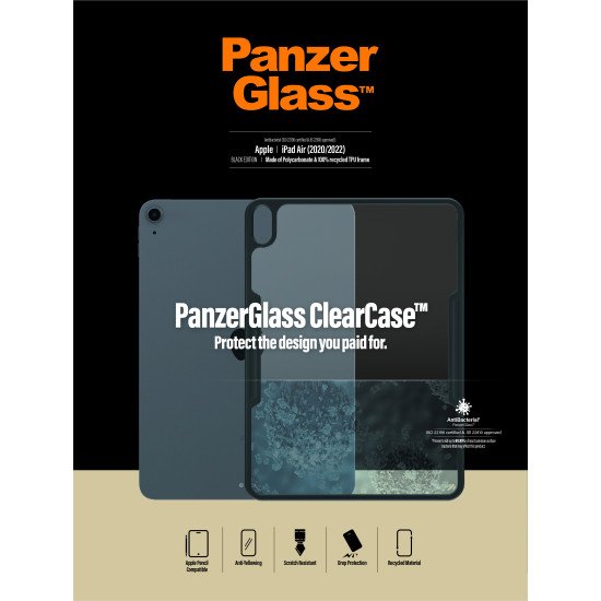 PanzerGlass 292 coque de protection pour téléphones portables 27,9 cm (11") Housse Noir