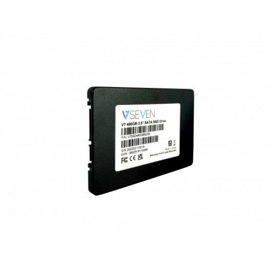 V7 V7SSD480GBS25E disque SSD 2.5" 480 Go Série ATA III 3D TLC