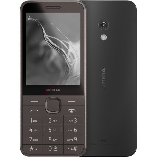 Nokia 235 4G (2024) 7,11 cm (2.8") Noir Téléphone numérique