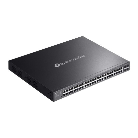 TP-Link Omada SG2452LP commutateur réseau Géré L2/L2+ Gigabit Ethernet (10/100/1000) Connexion Ethernet POE 1U Noir