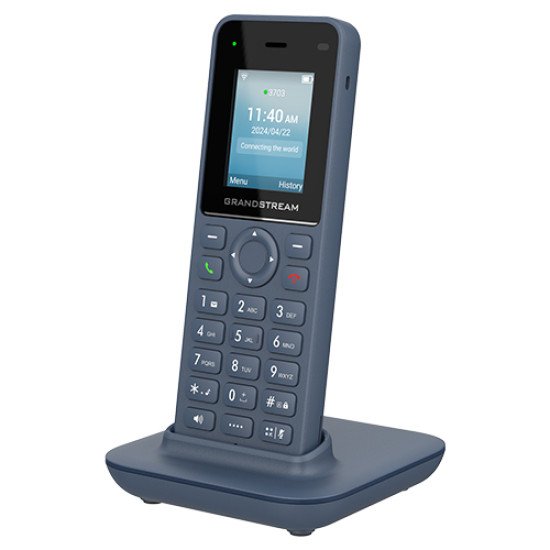 Grandstream Networks WP826 téléphone fixe Bleu 2 lignes TFT Wifi