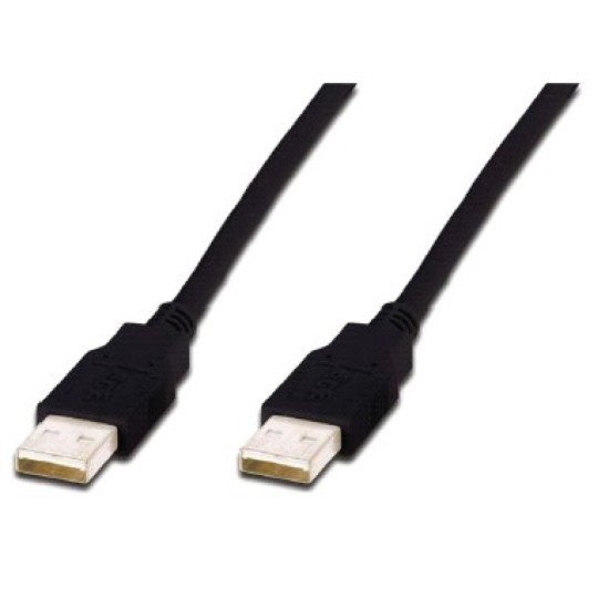 ASSMANN Electronic 5m USB 2.0 A/A câble USB USB A Noir