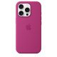 Apple Coque en silicone avec MagSafe pour iPhone 16 Pro - Fuchsia