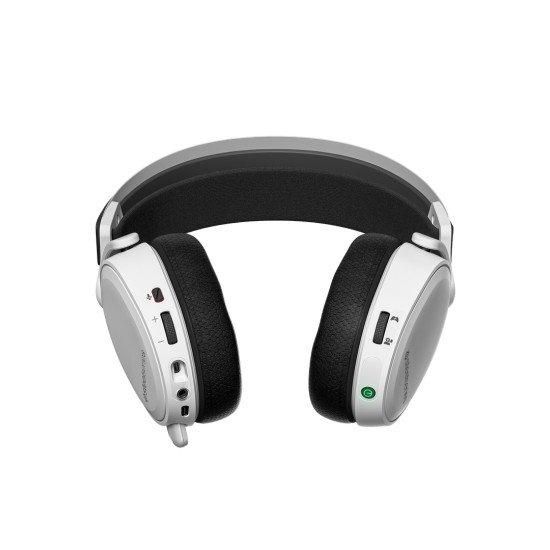 Steelseries Arctis 7+ Casque Avec fil &sans fil Arceau Jouer USB Type-C Bluetooth Noir, Blanc