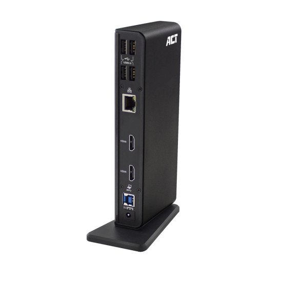 ACT AC7049 station d'accueil Avec fil USB 3.2 Gen 1 (3.1 Gen 1) Type-C Noir