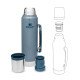 Stanley 10-08266-033 thermos 1 L Bleu clair