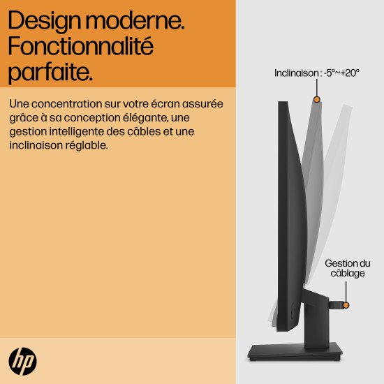 HP V27i G5 écran PC 68,6 cm (27") 1920 x 1080 pixels Full HD Noir