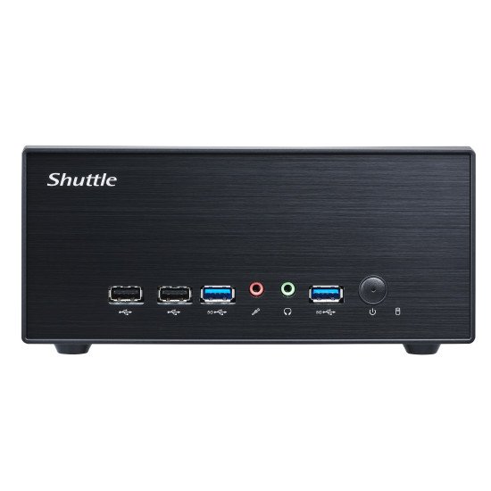 Shuttle XPС slim XPC slim Barebone XH610G2 - S1700, Intel H610, 1xDP, 2xHDMI, 2 PCIe Slots (1x 16X & 1x X1), 2x Intel LAN (1G + 2.5G), 8x USB, 1x 2.5", 3x M.2, 24/7