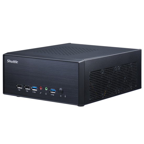 Shuttle XPС slim XPC slim Barebone XH610G2 - S1700, Intel H610, 1xDP, 2xHDMI, 2 PCIe Slots (1x 16X & 1x X1), 2x Intel LAN (1G + 2.5G), 8x USB, 1x 2.5", 3x M.2, 24/7