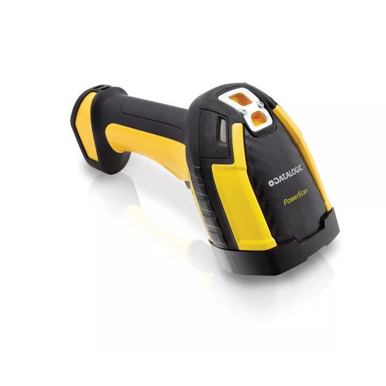 Datalogic PM9600-HP910RBK10 lecteur de code barres Lecteur de code barre portable 1D/2D Laser Noir, Jaune