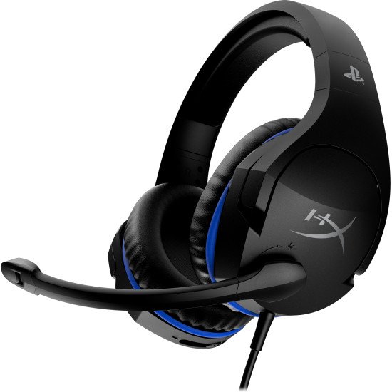 HyperX Cloud Stinger – Casque de gaming – PS5-PS4 (noir/bleu)