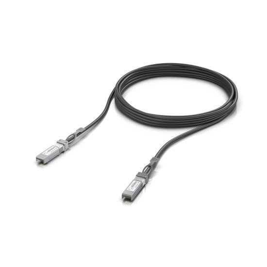 Ubiquiti UACC-DAC-SFP28-5M câble InfiniBand et à fibres optiques Noir