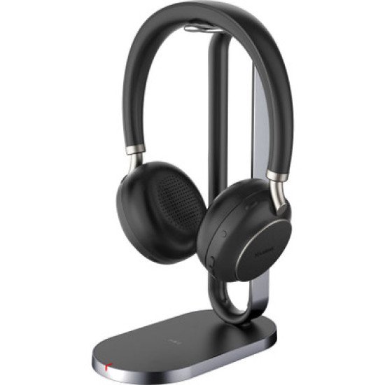 Yealink BH76 Casque Sans fil Arceau Appels/Musique USB Type-A Bluetooth Socle de chargement Noir