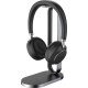 Yealink BH76 Casque Sans fil Arceau Appels/Musique USB Type-A Bluetooth Socle de chargement Noir