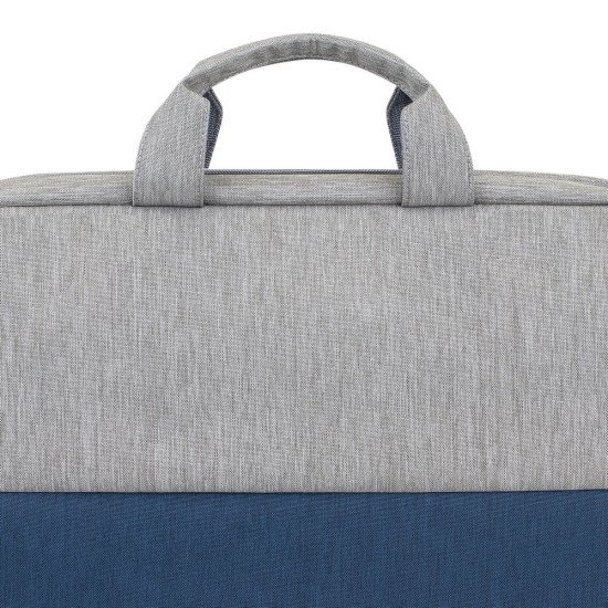 Rivacase 7532 sacoche d'ordinateurs portables 39,6 cm (15.6") Malette Bleu, Gris