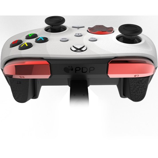 PDP Rematch Noir, Rouge, Blanc USB Manette de jeu PC, Xbox One, Xbox Series S, Xbox Series X