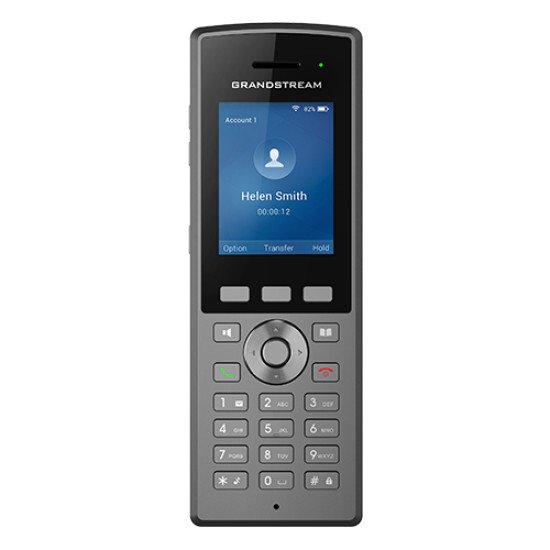 Grandstream Networks WP825 téléphone fixe Anthracite 2 lignes LCD Wifi