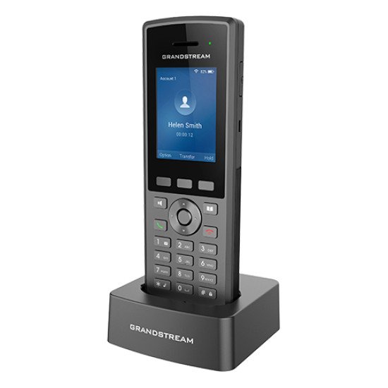 Grandstream Networks WP825 téléphone fixe Anthracite 2 lignes LCD Wifi