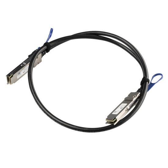 Mikrotik XQ+DA0001 câble d'InfiniBand 1 m QSFP+ to QSFP+ / QSFP28 to QSFP28 Noir