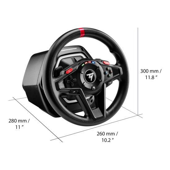 Thrustmaster T128 Noir USB Volant + pédales Analogique PC, Xbox, Xbox One