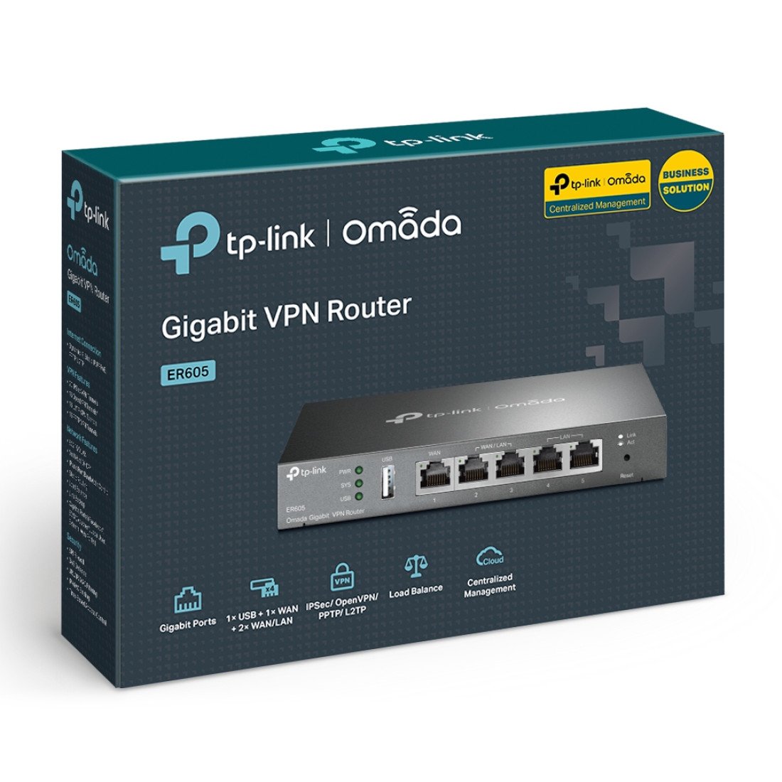 TP-Link ER605 V2 Routeur Connecté Gigabit Ethernet Noir ER605 Pas Cher