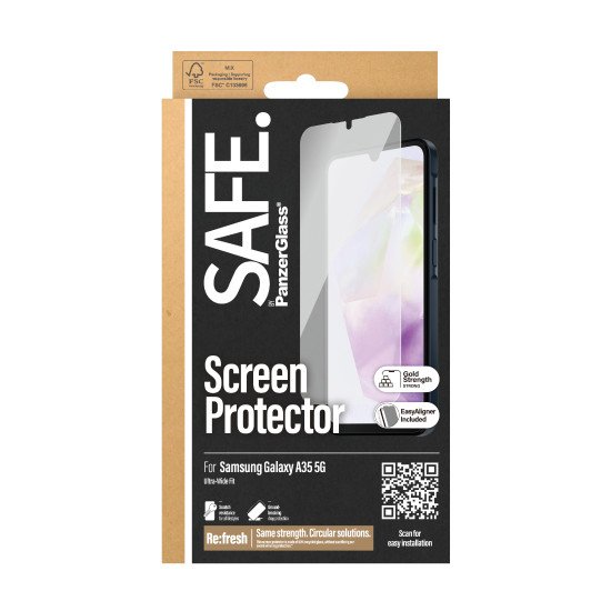 PanzerGlass SAFE. by Samsung New A34 5G UWF Protection d'écran transparent 1 pièce(s)