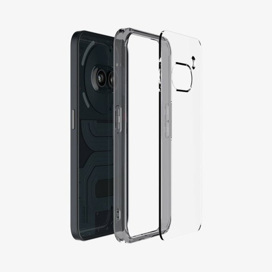 Spigen Ultra Hybrid coque de protection pour téléphones portables 17 cm (6.7") Housse Gris, Transparent