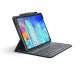 ZAGG Messenger Folio 2 QWERTY Anglais Bluetooth Charbon de bois