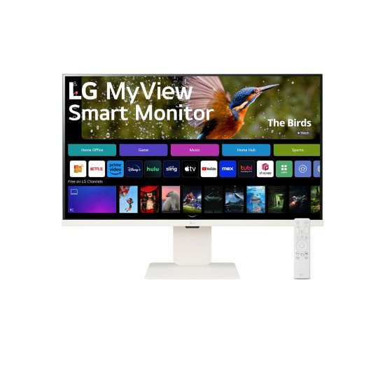 LG 32SR83U-W écran PC 80 cm (31.5") 3840 x 2160 pixels 4K Ultra HD LED Blanc