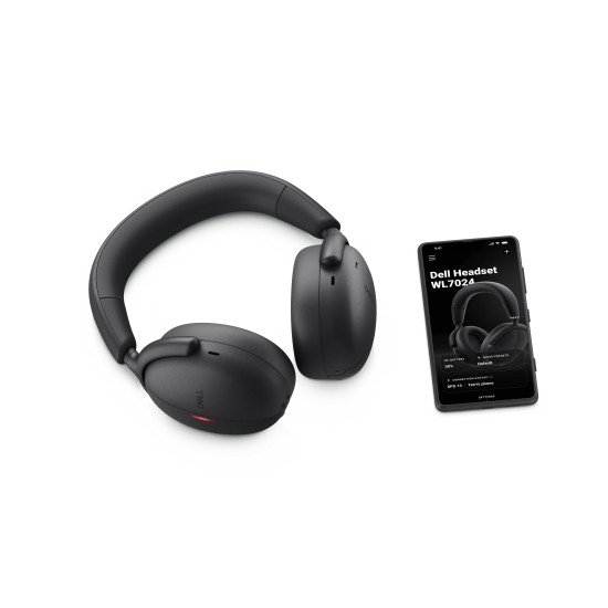 DELL WL7024 Casque Avec fil &sans fil Arceau Appels/Musique USB Type-C Bluetooth Noir