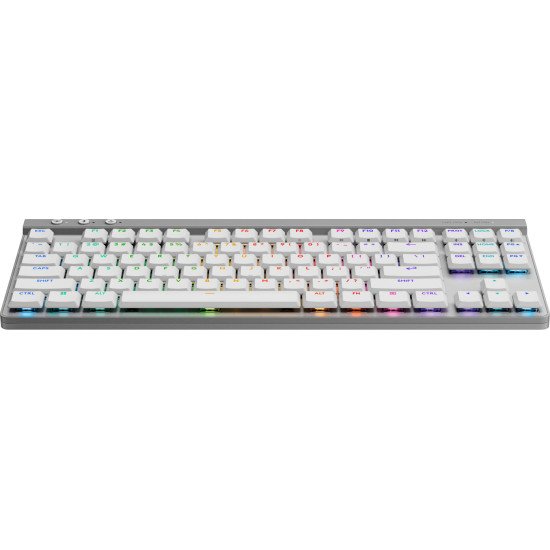 Logitech G G515 clavier Jouer RF sans fil + Bluetooth AZERTY Français Blanc