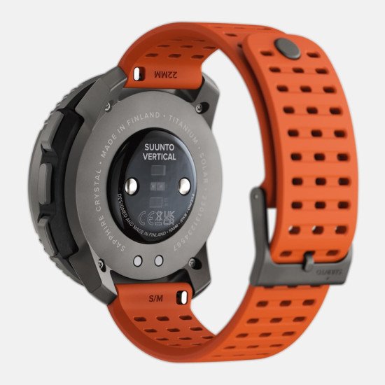 Suunto Vertical 3,56 cm (1.4") Matricielle 49 mm 280 x 280 pixels Écran tactile Noir GPS (satellite)