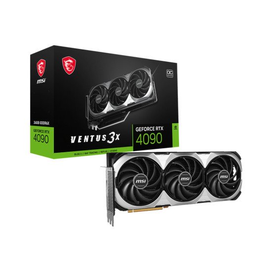 MSI GeForce RTX 4090 VENTUS 3X E 24G OC NVIDIA 24 Go GDDR6X