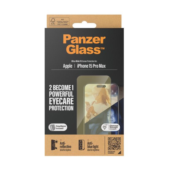 PanzerGlass UWF Anti Reflective & Bluelight Protection d'écran transparent Apple 1 pièce(s)