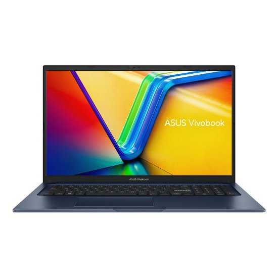 ASUS Vivobook 17 X1704ZA-AU245W Intel® Core™ i3 i3-1215U Ordinateur portable 43,9 cm (17.3") Full HD 8 Go DDR4-SDRAM 512 Go SSD Wi-Fi 6E (802.11ax) Windows 11 Home Bleu