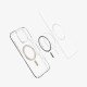 Spigen Ultra Hybrid (MagFit) coque de protection pour téléphones portables 16 cm (6.3") Housse Or, Transparent