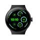 Google Pixel Watch 3 AMOLED 45 mm Numérique Écran tactile 4G Noir Wifi GPS (satellite)