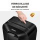 Fellowes Powershred LX41 destructeur de papier Découpage en particules Noir