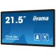 iiyama TW2223AS-B2 affichage de messages Écran plat interactif 54,6 cm (21.5") Wifi 400 cd/m² Full HD Noir Écran tactile Intégré dans le processeur Android 12 24/7