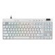 Logitech G PRO X TKL RAPID clavier Jouer USB QWERTY US International Blanc