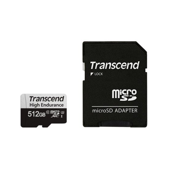 Transcend USD350V 512 Go MicroSDXC UHS-I Classe 10