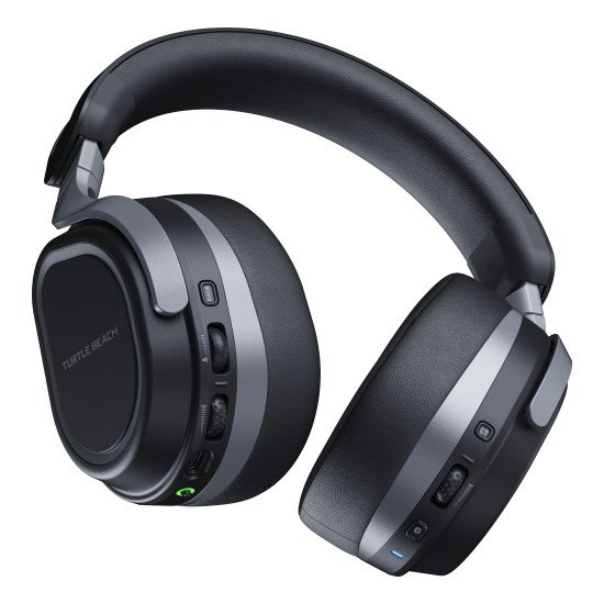 Turtle Beach Casque gaming amplifié multiplateforme sans fil Stealth 700 pour PS5, PS4, PC et mobile - Haut-parleurs 60 mm, microphone avec isolation acoustique par l'IA, Bluetooth, autonomie 80 heures, deux émetteurs - Noir