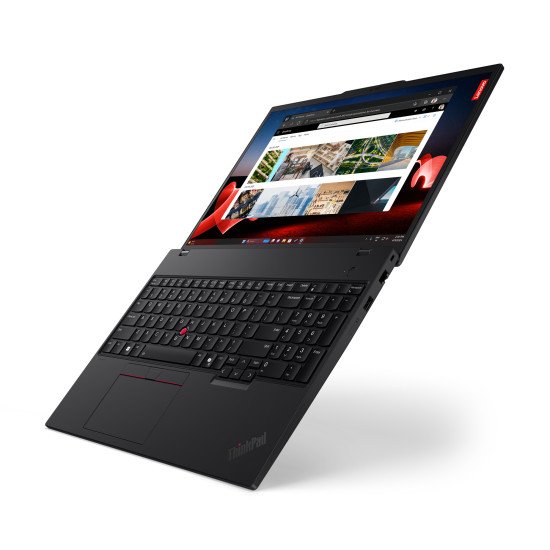 Lenovo ThinkPad T16 Intel Core Ultra 5 125U Ordinateur portable 40,6 cm (16") WUXGA 16 Go DDR5-SDRAM 512 Go SSD Wi-Fi 6E (802.11ax) Windows 11 Pro Noir