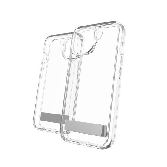 ZAGG Crystal Palace Kickstand coque de protection pour téléphones portables 15,5 cm (6.1") Housse Transparent