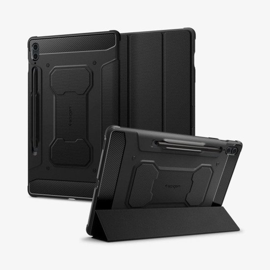 Spigen Rugged Armor Pro 31,5 cm (12.4") Housse Noir