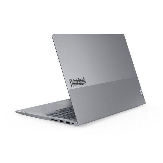 Lenovo ThinkBook 16 Intel® Core™ i5 i5-13420H Ordinateur portable 40,6 cm (16") WUXGA 16 Go DDR5-SDRAM 256 Go SSD Wi-Fi 6 (802.11ax) Windows 11 Pro Gris